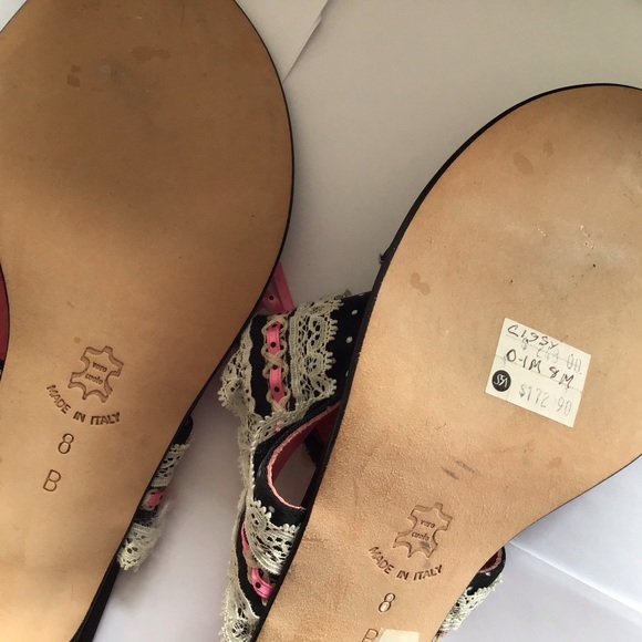 Couldn’t be Cuter Kitten Heels Vtg  Isabella Fiore - Picture 5 of 8